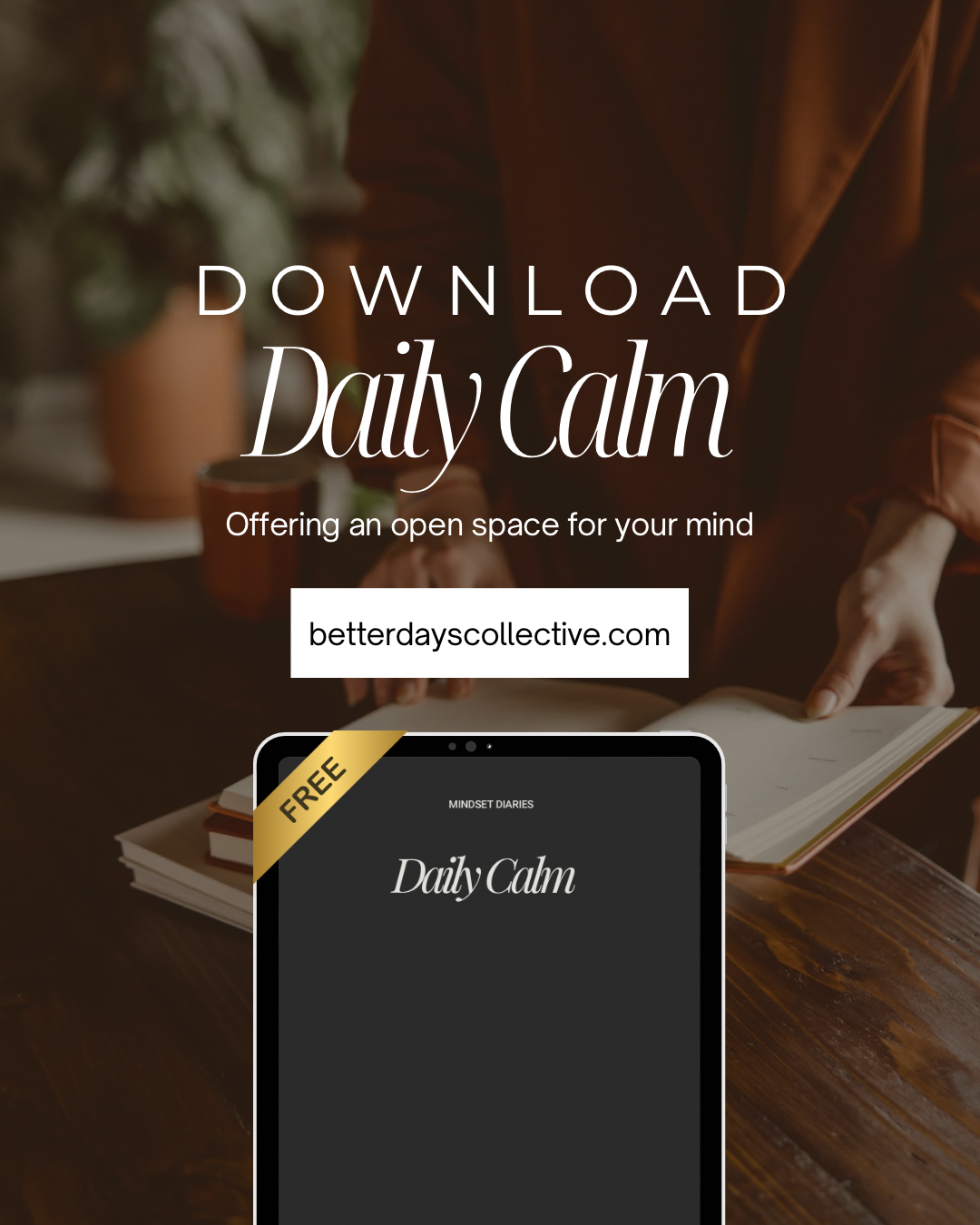 Daily Calm   |   Mindset Diaries Digital Download